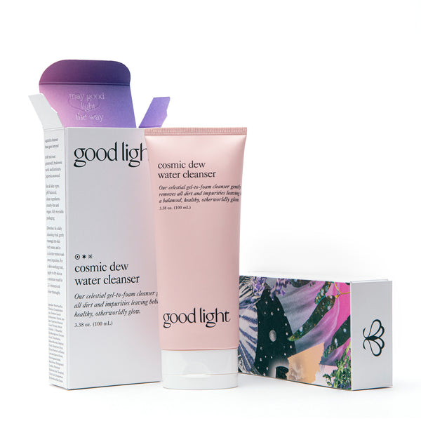 cosmic dew water cleanser, shop at goodlight.world